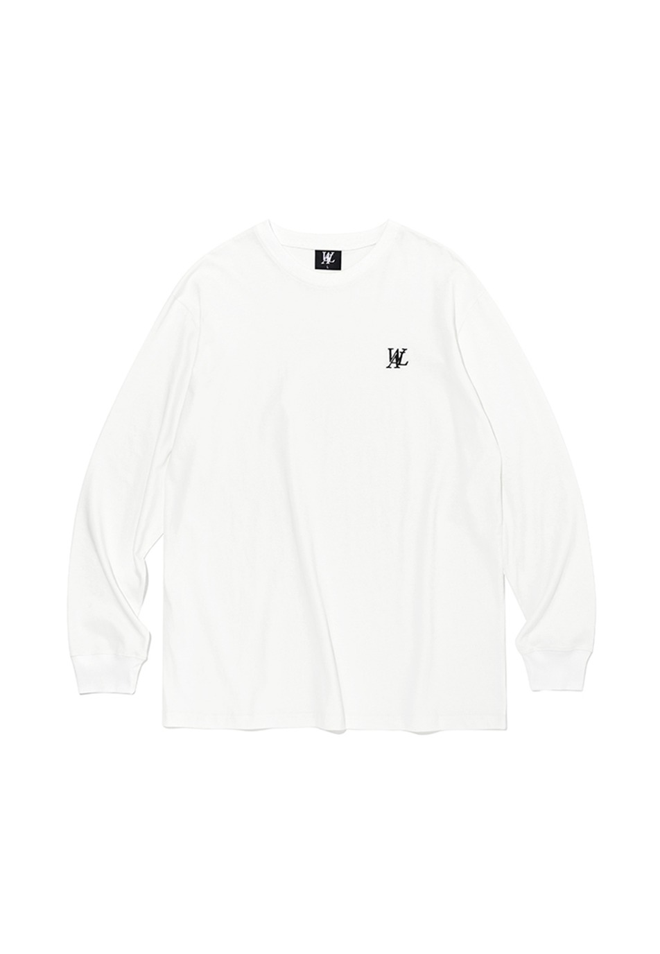 Signature Embroidery T-shirt - WHITE