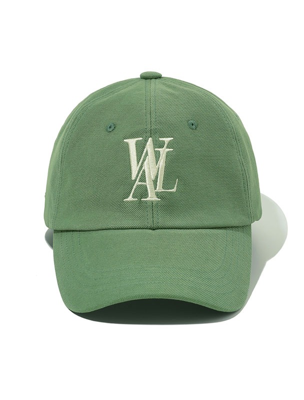 Signature Logo ball cap - DUSTY GREEN[Ssize,1/25예약배송]