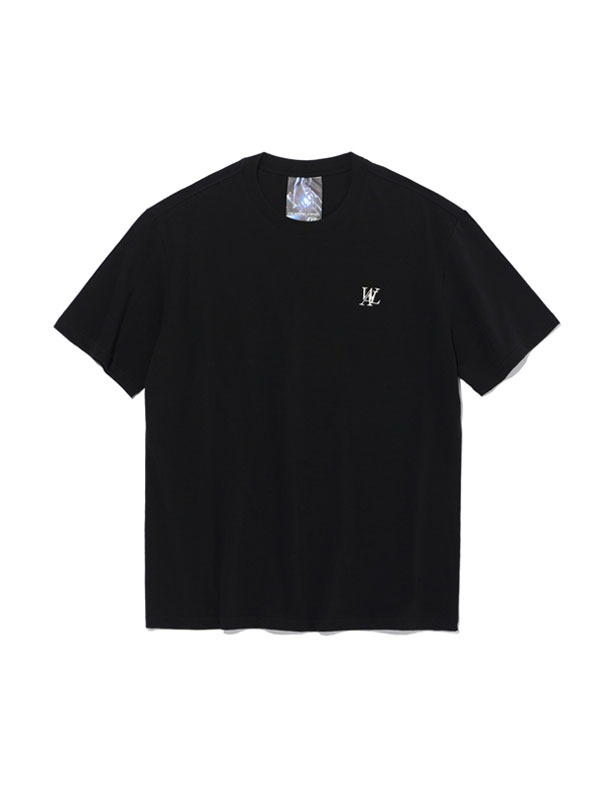 Signature logo wide long T-shirts - BLACK [M size 7/7 예약배송]