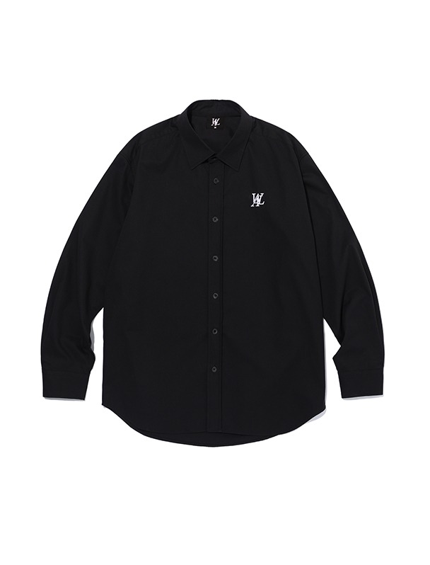 Signature essential shirt - BLACK